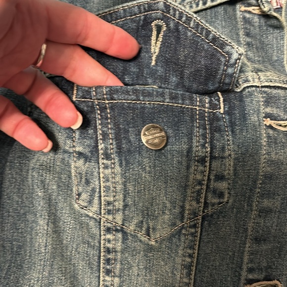 Harley-Davidson Jean jacket. - Picture 8 of 9